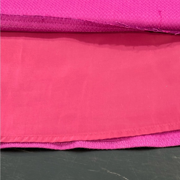 Nanette Lepore Purple Textured Sleeveless Pinafore Dress Pockets Womens 2 - Picture 6 of 15